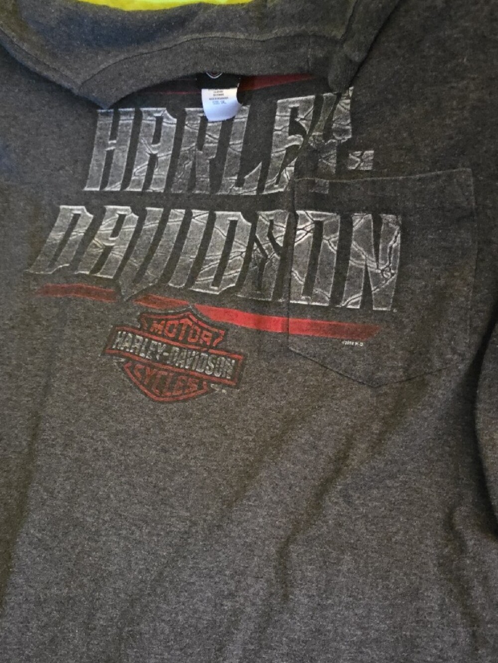 4 Mens Harley Davidson Shirts 3 Long Sleeve 1 T XXL GC - Picture 2 of 10